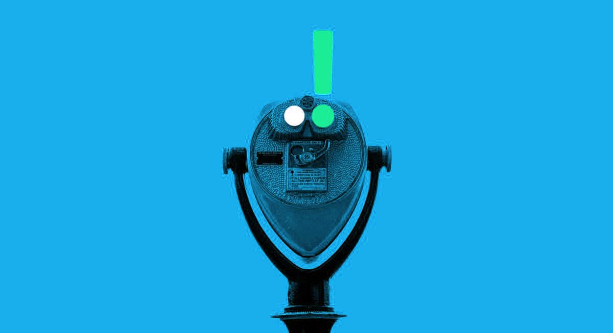 Binocular Excitement Blue