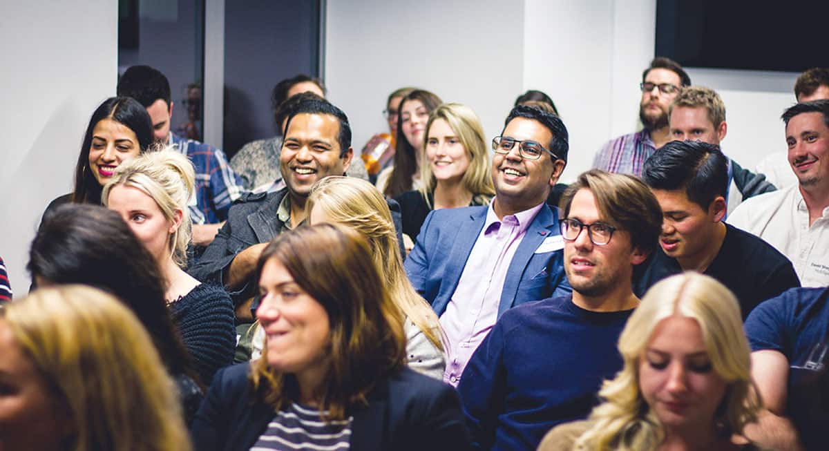 Audience sitting room