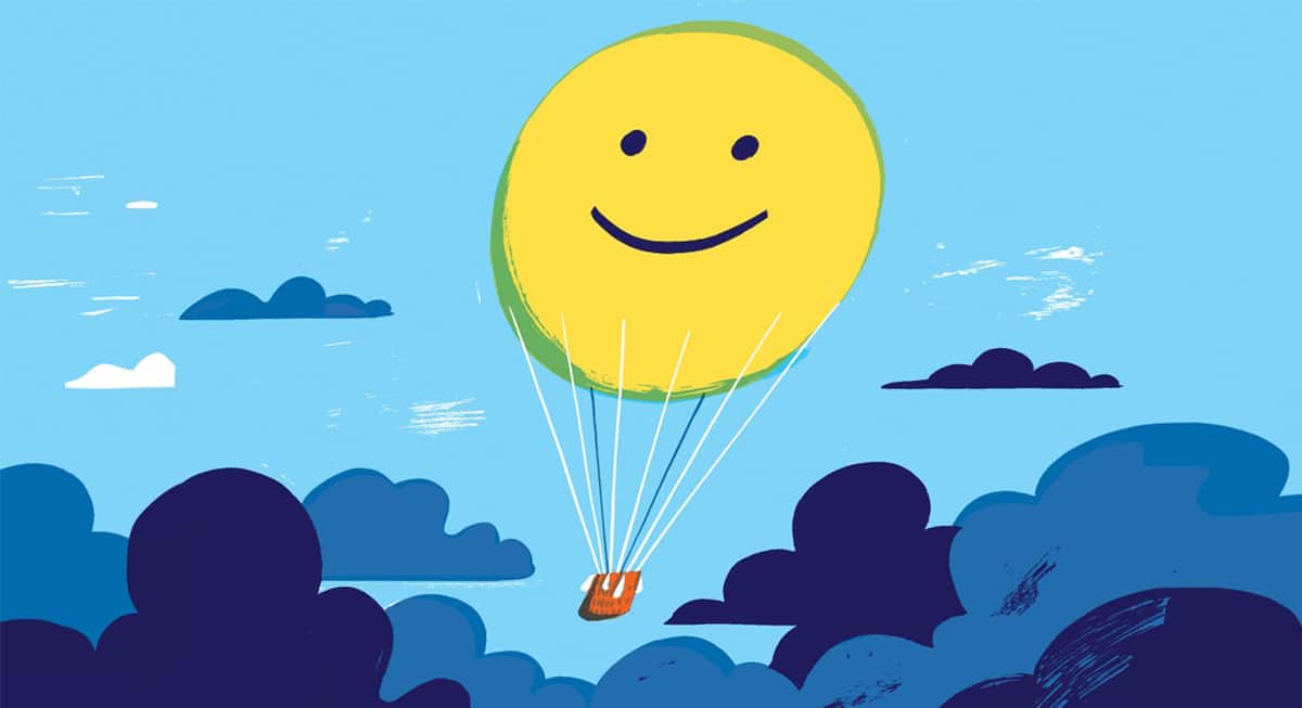Balloon Smiley Face