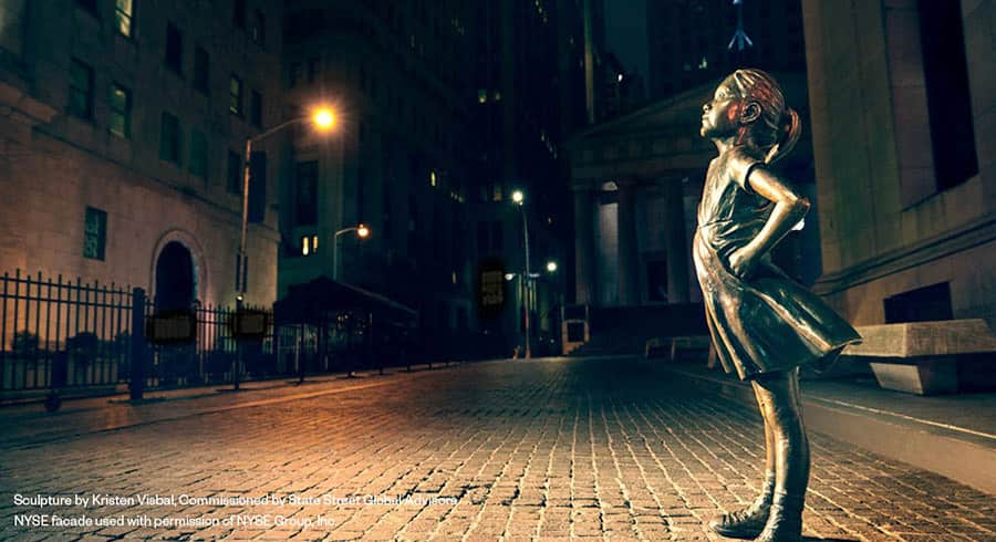 Fearless Girl ignited a global conversation about the power of women in leadership.